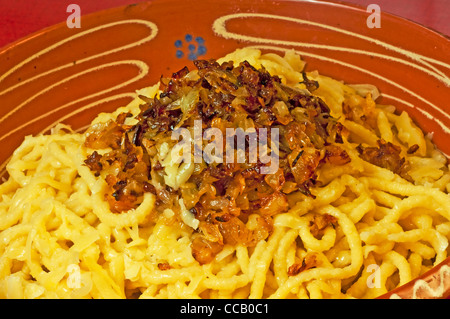 Schwäbische Spätzle Stockfoto