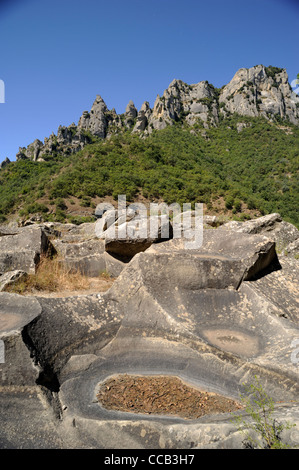 Italien, Basilicata, Regionalpark Dolomiti Lucane Stockfoto