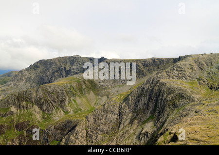 Blick in Richtung Glyder Fach aus Y Garn Stockfoto