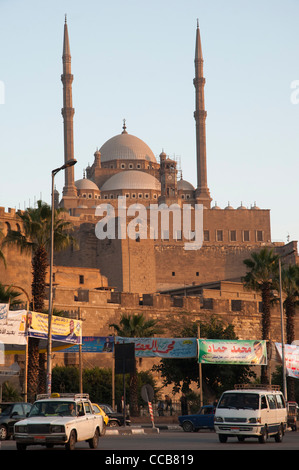 Mohammed Ali Mosque auf der Zitadelle, Altstadt von Kairo (Masr al Qadima) Stockfoto