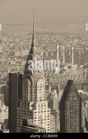 Chrysler Building in Midtown Manhattan Stockfoto