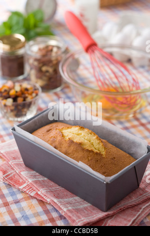 Obst-lbs-Kuchen Stockfoto