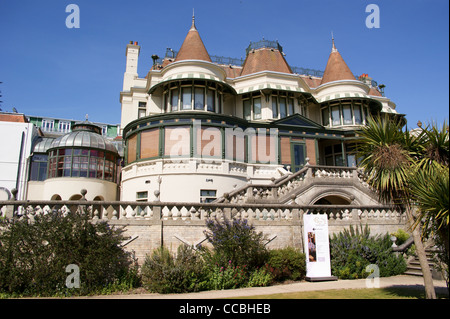 Russell Cotes Art Gallery, East Cliff Hall, East Overcliff fahren, Bournemouth, Dorset, England Stockfoto