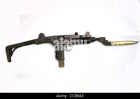 UZI Israei 1953 9mm Maschinenpistole Stockfoto