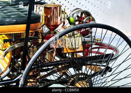 Benz Patent Motorwagen Stockfoto