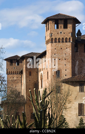 Castello, Angelo Lodigiano, Italien Stockfoto