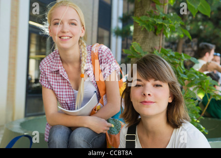 Studentinnen, portrait Stockfoto
