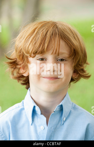 Junge, portrait Stockfoto