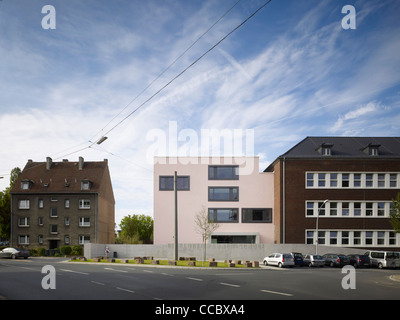 Liselotte Rauner-Schule, Leon Wohlhage Wernik Architekten, Bochum, Deutschland, 2011, Grand äußere Höhe Stockfoto