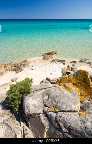 Monte Turnu, Strand Costa Rei Castiadas, Bezirk Cagliari, Sardinien, Italien, Europa Stockfoto