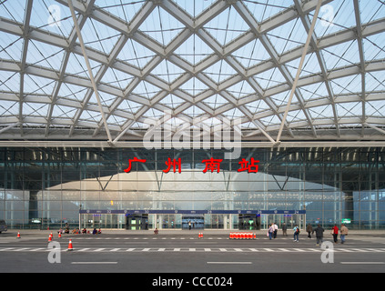 Guangzhou Südbahnhof, Guangzhou, China, 2010 Stockfoto