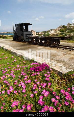 Cava Francese Museum, La Maddalena, Olbia - Tempio Bezirk, Sardinien, Italien, Europa Stockfoto