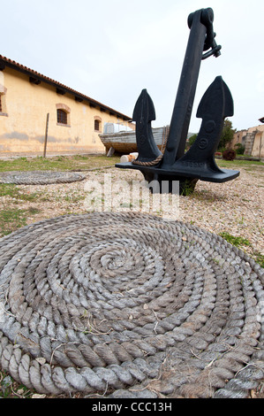 Museo Geominerario di Stagnali, Caprera Insel, La Maddalena, Olbia - Tempio Bezirk, Sardinien, Italien, Europa Stockfoto