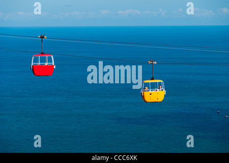 Großes Orme Llandudno Seilbahnen Stockfoto