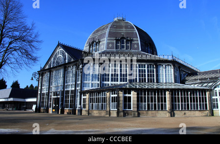 Das Achteck in Buxtons Pavilion Gardens Stockfoto