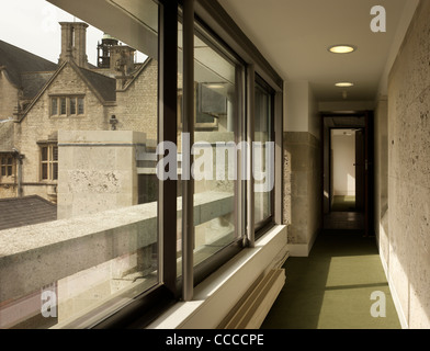 Powell und Moya'' S Blue Boar Quad in Christ Church, Oxford University, Grade Ii aufgeführten Status gewonnen hat. Erbe-Minister Andrew Stockfoto