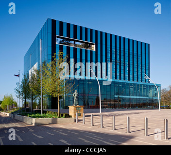 HawkinsBrown gewann 2005 eine internationalen Design-Wettbewerb für den neuen Civic Hub und Arts Centre In Corby. HawkinsBrown'' S Stockfoto