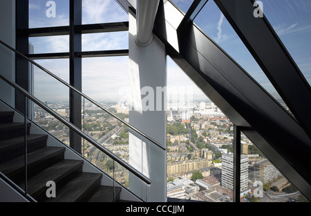 Strata Se1 ist die Welt '' S erste Wolkenkratzer mit integrierten Windturbinen. Es wurde von Bfls, architektonische London entworfen. Stockfoto