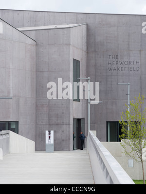 die Hepworth Wakefield, David Chipperfield Architects, Wakefield, 2011, äußere Detail Stockfoto