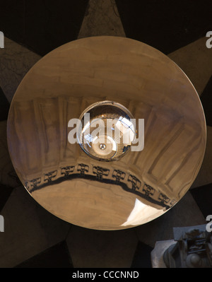 Perspektiven, St. Pauls Cathedral, John Pawson, London 2011, Anzeigen von Spiegel und Objektiv Stockfoto