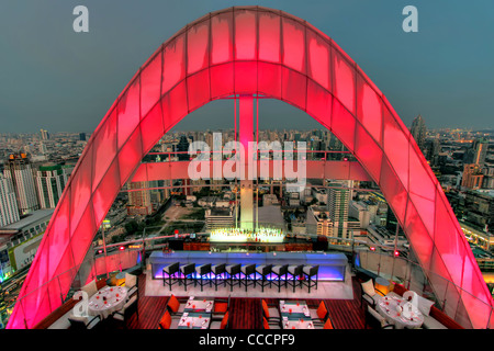 Red Sky Bar | Centara Grand | Bangkok Stockfoto