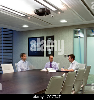 3 Montage Square, Cardiff, Scott Brownrigg Architekten / Arup, 2010, unter Einbeziehung Green State-Of-The-Art Technologien und Stockfoto