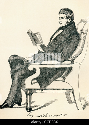 John Singleton Copley, 1. Baron Lyndhurst, 1772 – 1863. Britischer Jurist, Politiker und Lordkanzler von Großbritannien. Stockfoto
