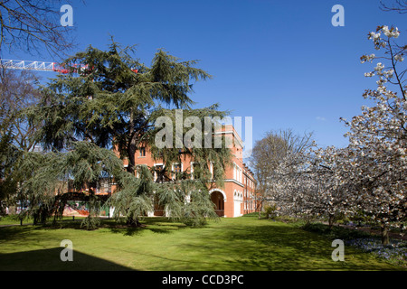 Bestandteil eines langfristigen Plans für die Selwyn College Website, St Anns Court Houses Admin und Zimmer. Stockfoto