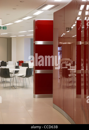 Londoner Hauptsitz der Bank of China, Pringle Brandon, London, Mitarbeiter 2010, restaurant Stockfoto