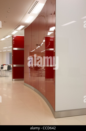 Londoner Hauptsitz der Bank of China, Pringle Brandon, London, Mitarbeiter 2010, restaurant Stockfoto