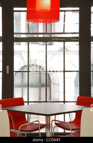 Londoner Hauptsitz der Bank of China, Pringle Brandon, London, Mitarbeiter 2010, restaurant Stockfoto