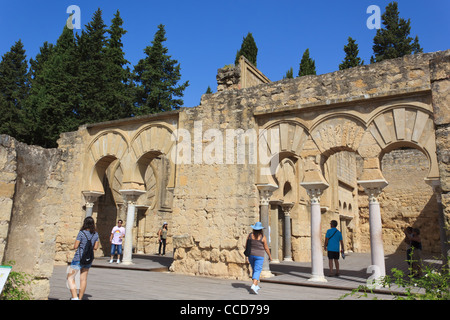 Maurischen Ruinen in Medina Azahara (Córdoba - Spanien) Stockfoto