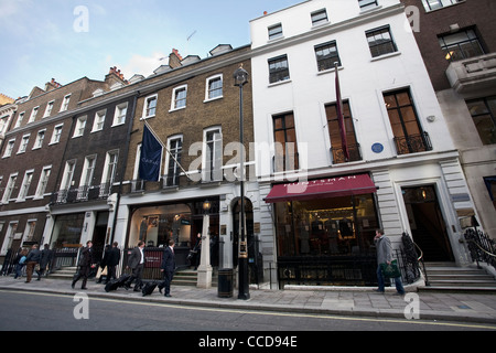 Savile Row, London, Großbritannien. Foto: Jeff Gilbert Stockfoto