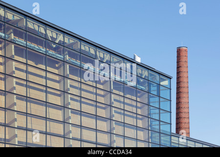 Der Sibelius-Halle-Komplex ist der größte öffentliche Holzbau In Finnland für über ein Jahrhundert gebaut.  Besetzung der Stelle eines Stockfoto