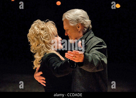 FRÖHLICHE Lärm 2012 Alcon Film mit Dolly Parton und Kris Kristofferson Stockfoto