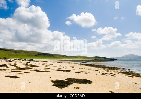 Coral Beach in der Nähe von Dunvegan, Isle Of Skye. Stockfoto