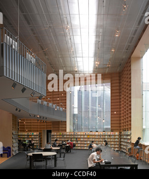 Musashino Art University Library, Tokyo, Japan, 2010 Stockfoto