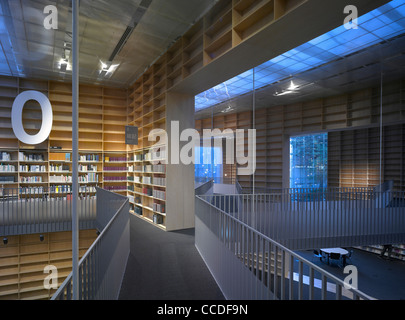 Musashino Art University Library, Tokyo, Japan, 2010 Stockfoto