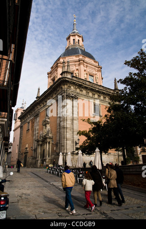 Iglesia de San Andrés, Madrid, Spanien. Stockfoto