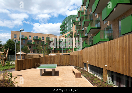 Bezahlbarer Wohnraum Czwg Architekten für Gehäuse Netzwerkgruppe im Park Royal Stockfoto