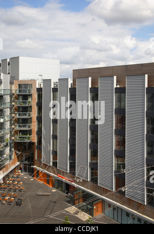 Munkenbeck & Marshall, Bermondsey square neue Herzen Bermondsey verschiedene Fusion Bewohner Unternehmen praktische Nachhaltigkeit Stockfoto