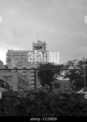 Sky-Neubau von Yoji Watanabe Shinjuku Tokyo Japan 2010 Seitenansicht Stockfoto