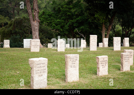 Stanley Militärfriedhof, St Stephens Bucht in Stanley, Hong Kong Auto China Stockfoto