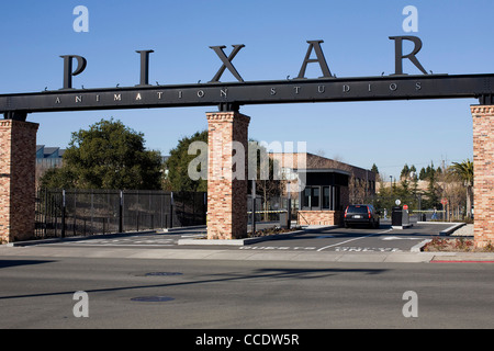 Das Hauptquartier der Computer Animationsstudio Pixar. Stockfoto