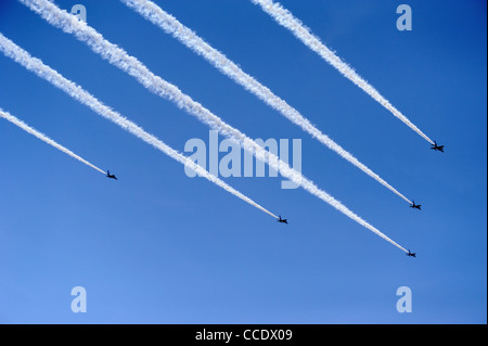 Luftwaffe akrobatische Team Flugschau Stockfoto