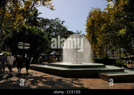 Der El-Alamein Memorial Fountain in Kings Cross, einem Rotlichtviertel von Sydney in New South Wales, Australien. Stockfoto