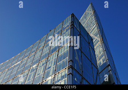 201 Bishopsgate und der Broadgate Tower, EC2M Primrose Street, London, Vereinigtes Königreich Stockfoto