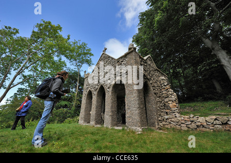 Banwell Knochen Höhle, wissenschaftlichen Standort nahe dem Dorf Banwell, North Somerset, England Stockfoto