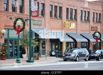 Geschäfte in Grapevine, Texas, USA Stockfoto