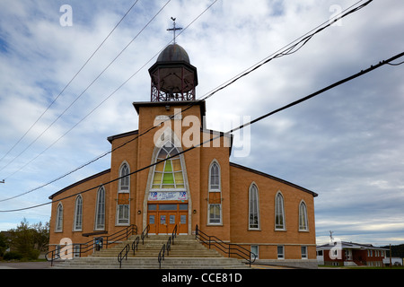 Kirche St-Pierre, Havre St.-Pierre, Quebec, Kanada Stockfoto